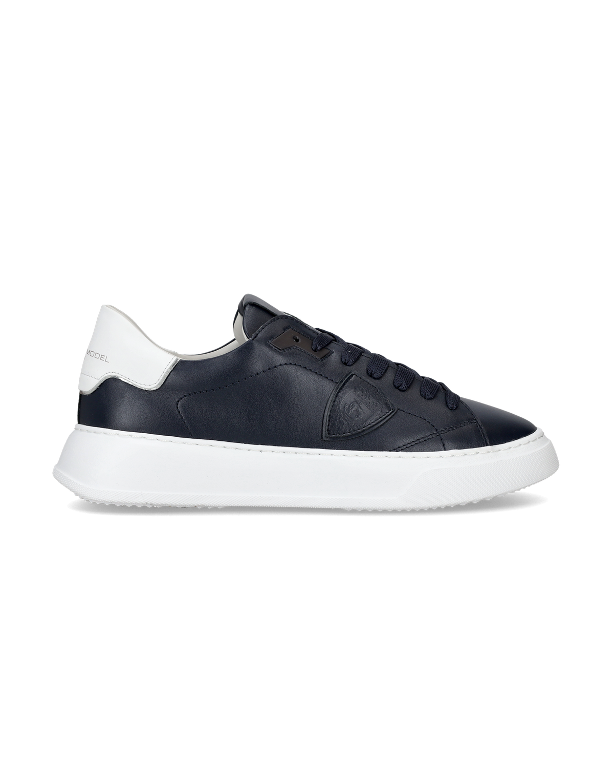 SNEAKERS CASUAL TEMPLE MEN VEAU BLEU
