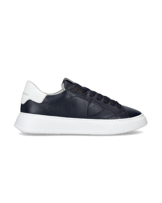 SNEAKERS CASUAL TEMPLE MEN VEAU BLEU