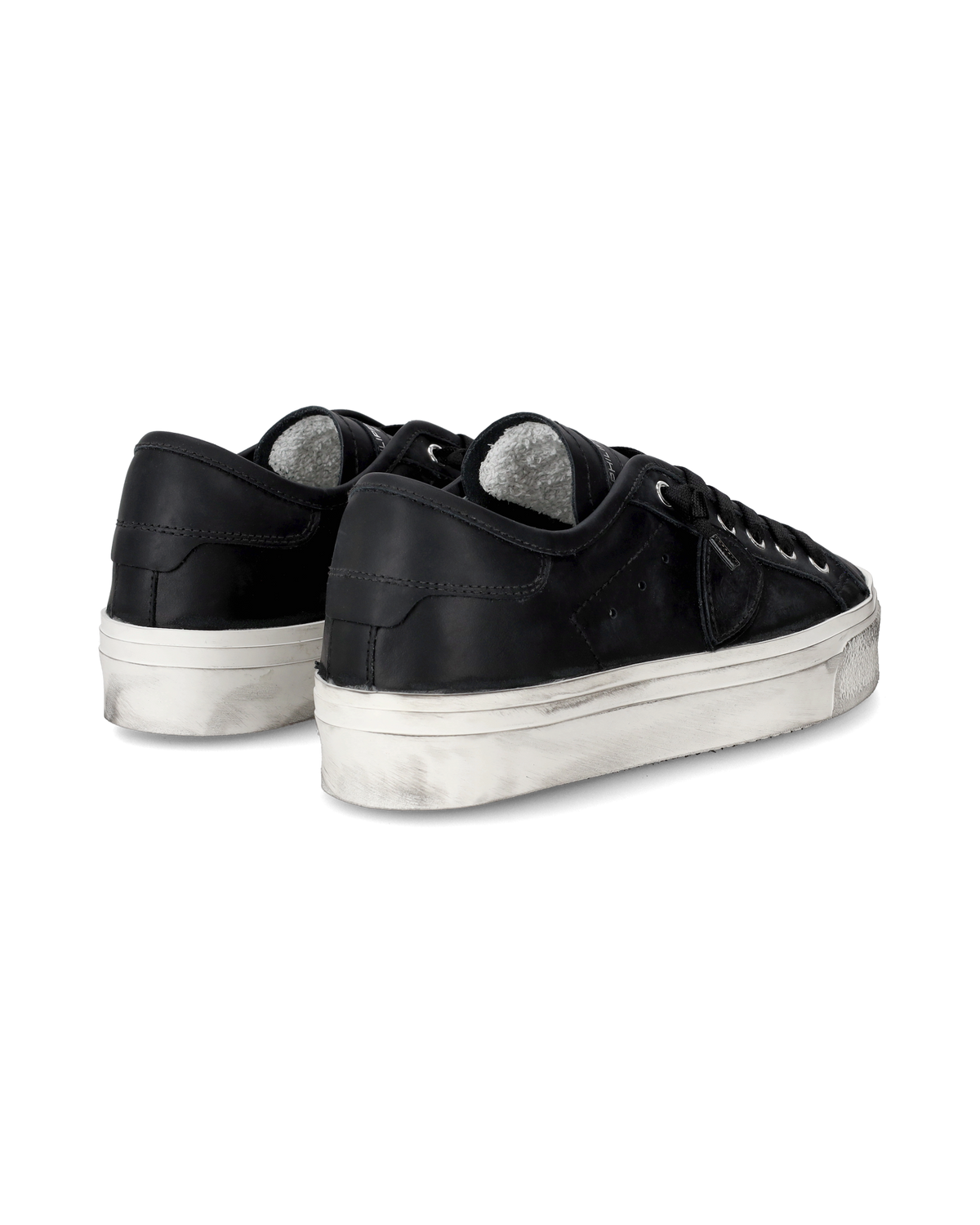 SNEAKERS CASUAL PARIS HAUTE WOMEN VEAU NOIR