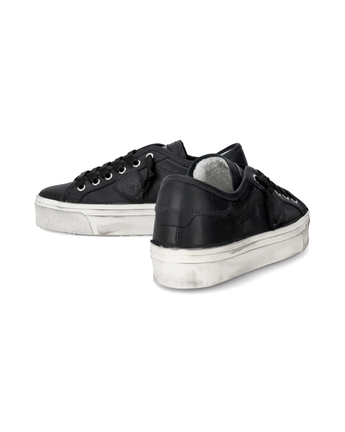 SNEAKERS CASUAL PARIS HAUTE WOMEN VEAU NOIR