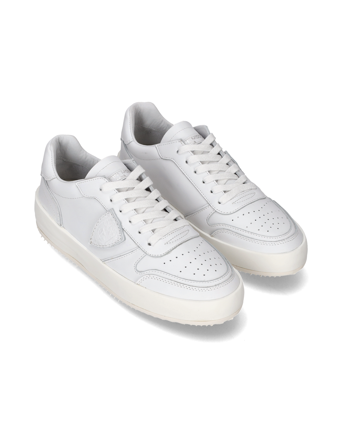SNEAKERS STREETWEAR NICE WOMEN VEAU BLANC